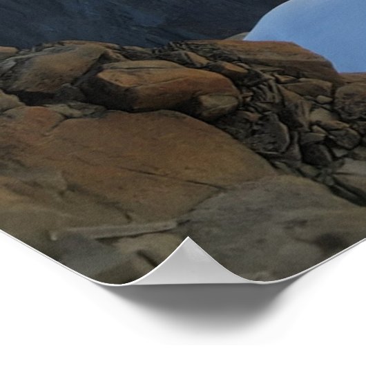 Aiguille du Midi sunrise Chamonix Poster (Hoek)