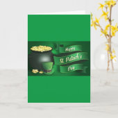 AIH St. Patrick's Day Card Kaart (Gele Bloem)