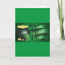 AIH St. Patrick's Day Kaart