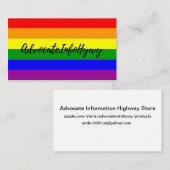 AIH Store Visitekaartje (Voorkant / Achterkant)