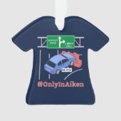 Aiken, SC, Brick Wall Meme Ornament (voorkant)