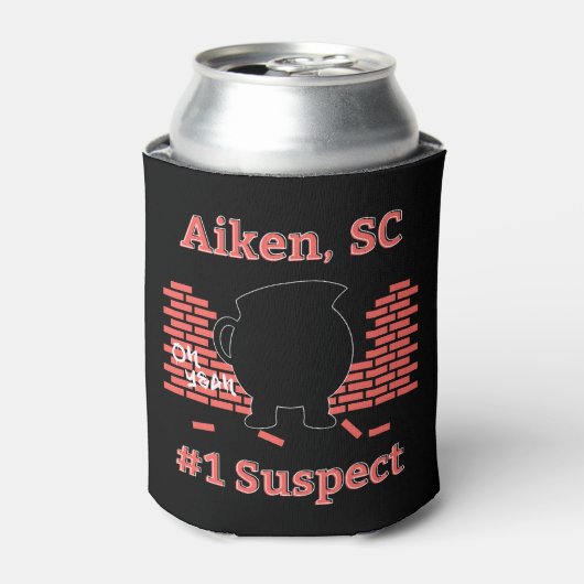 Aiken, SC, nummer 1 Blikjeskoeler (Blikje Voorkant)
