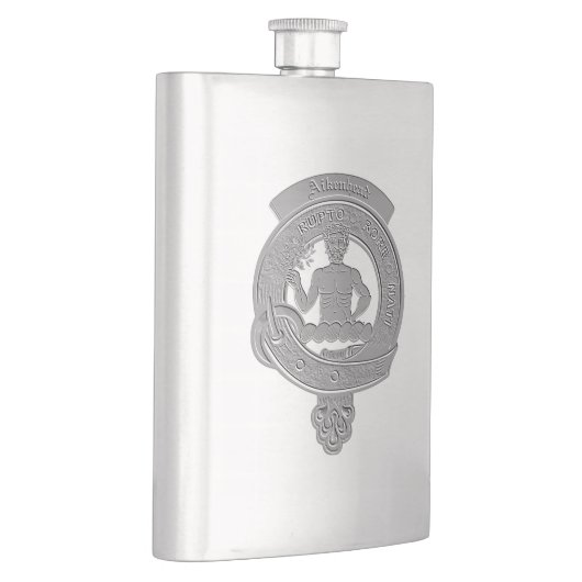 Aikenhead Clan Badge Classic Flask Flacon (Rechts)