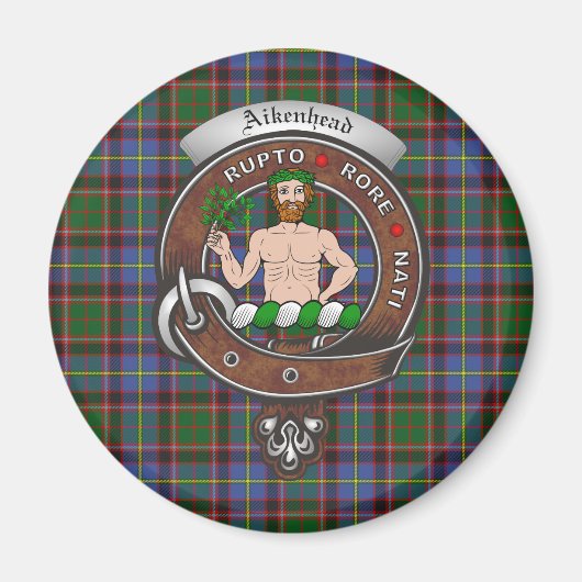 Aikenhead Clan Badge Magnet (Voorkant)