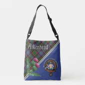 Aikenhead Clan Badge & Tartan Crossbody Bag Crossbody Tas (Achterkant)