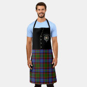Aikenhead Clan Badge & Tartan Kilt Schort (Gedragen)
