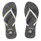 Aikenhead Clan Badge & Tartan Teenslippers (Voetbed)