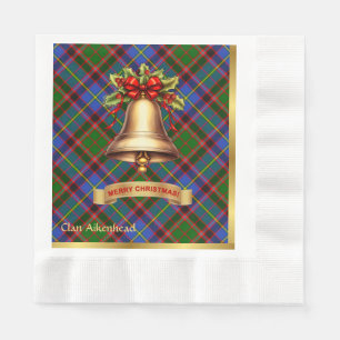 Aikenhead Gepersonaliseerde Tartan Kerstmis Servet