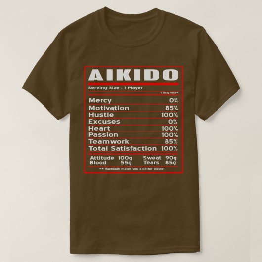 Aikido 9 t-shirt (Design voorkant)