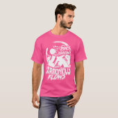 Aikido Aikidoka speldjes gooit en harmonieuze stro T-shirt (Voorkant volledig)