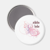 Aikido Babe Magneet (Voorkant / Achterkant)