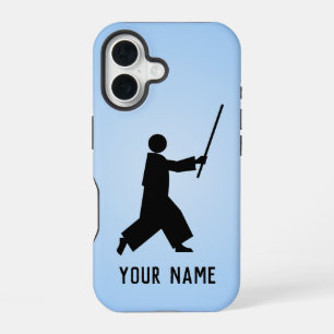 Aikido-beoefenaar - Japanse vechtkunsten iPhone 16 Hoesje