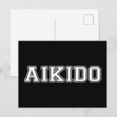 Aikido Briefkaart (Voorkant / Achterkant)