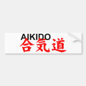 aikido bumpersticker (Voorkant)