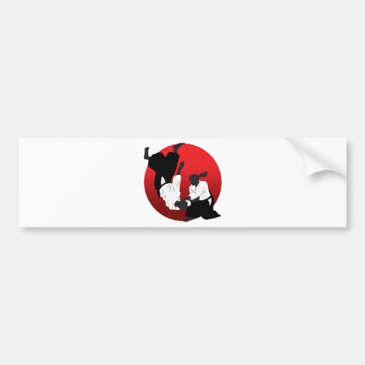 Aikido Bumpersticker (Voorkant)