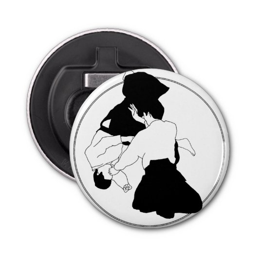 Aikido Button Flesopener (Voorkant)