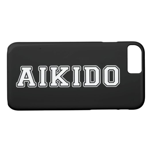 Aikido Case-Mate iPhone Case (Achterkant (Horizontaal))