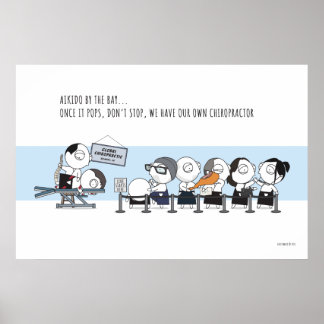 Aikido Chiropractor Poster