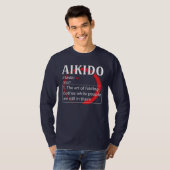 Aikido Definition Martial Arts T-shirt (Voorkant volledig)