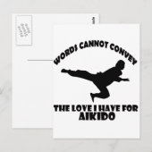 Aikido Design Briefkaart (Voorkant / Achterkant)