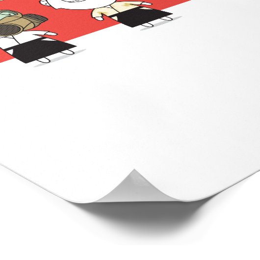 Aikido - Dojo Rule #1 Poster (Hoek)