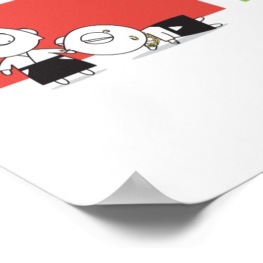 Aikido - Dojo Rule #3 Poster (Hoek)