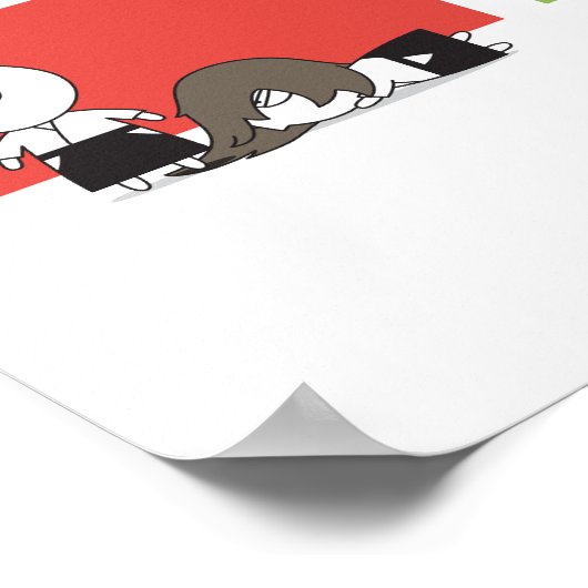 Aikido - Dojo Rule #4 Poster (Hoek)