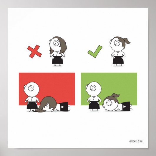 Aikido - Dojo Rule #4 Poster (Voorkant)