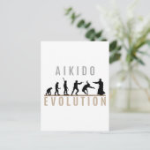Aikido Evolution Briefkaart (Staand voorkant)