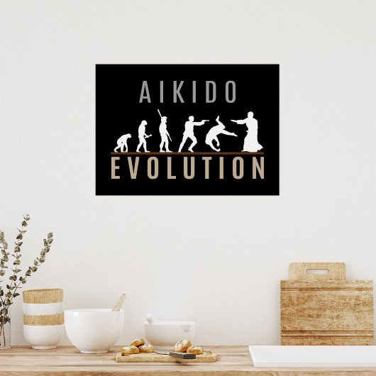 Aikido Evolution Poster (Keuken)