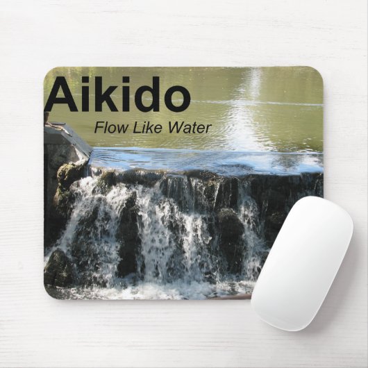 Aikido Flow like Water Mousepad Muismat (Met muis)