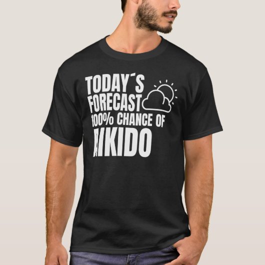 Aikido gezegde maakt Japanse martial Aikido T-shirt (Voorkant)