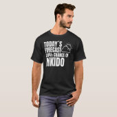 Aikido gezegde maakt Japanse martial Aikido T-shirt (Voorkant volledig)