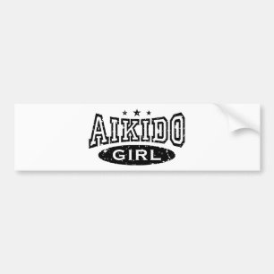 Aikido Girl Bumpersticker