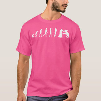 Aikido Grappige Evolutie T-shirt