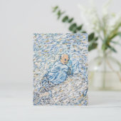 Aikido, het midden van de tornado briefkaart (Staand voorkant)