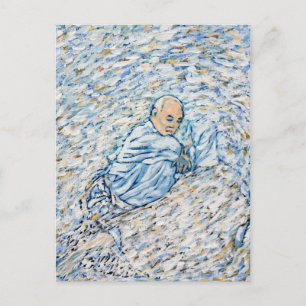 Aikido, het midden van de tornado briefkaart