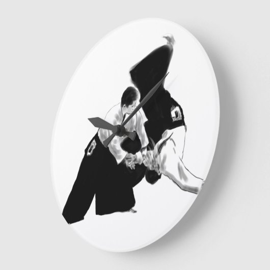 Aïkido in mouvement grote klok (Hoek)