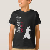 Aikido Japanese Martial Arts T-shirt (Voorkant)
