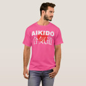 Aikido Japans MMA Vechten T-shirt (Voorkant volledig)