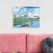 Aikido Japanse martial Art Canvas Afdruk (Insitu (Woonkamer))