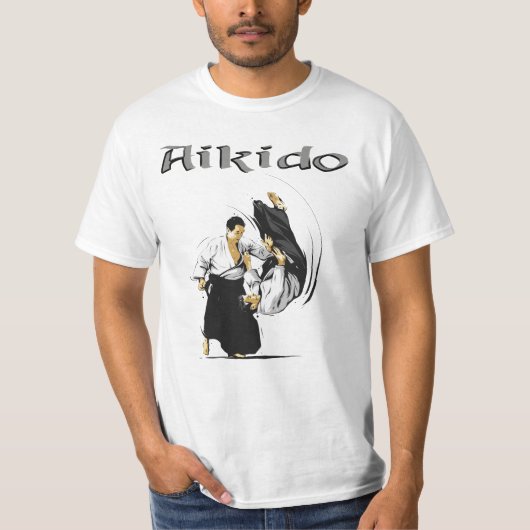 Aikido Japanse martial Art T-shirt (Voorkant)