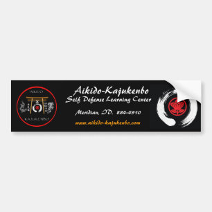 Aikido-Kajukenbo 2 Bumpersticker