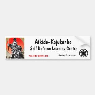 Aikido-Kajukenbo, Self Defe... Bumpersticker