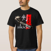 Aikido Katana - Samurai Sword T-Shirt (Voorkant)
