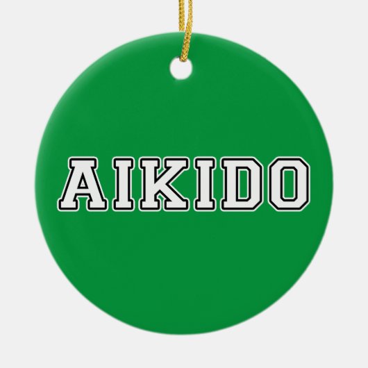 Aikido Keramisch Ornament (Voorkant)
