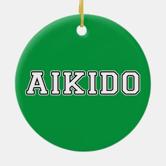 Aikido Keramisch Ornament (Achterkant)