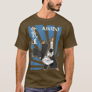 Aikido Martial Art Japan Aikidoka Martial Artist 5 T-shirt