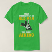 Aikido Martial Art Japan Aikidoka Martial Artist 5 T-shirt (Design voorkant)