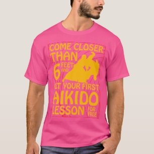 Aikido Martial Arts Kanji Martial Arts T-shirt